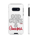 God, Guns and Chick-fil-A White Tough Case