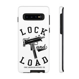 Lock & Load White Tough Case