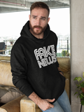 Fake News White Hoodie