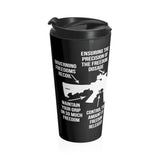 Anatomy of Freedom Stainless Steel Travel Mug