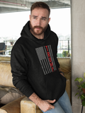 Trump Support Firemen Flag Hoodie