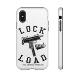 Lock & Load White Tough Case