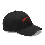 Trust No One Red Twill Hat