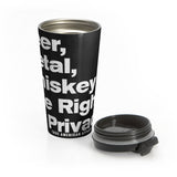 BMW & Right to Privacy Stainless Steel Travel Mug