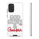 God, Guns and Chick-fil-A White Tough Case