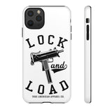 Lock & Load White Tough Case