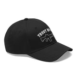 Trust No One White Twill Hat