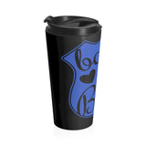 Back The Blue Stainless Steel Travel Mug