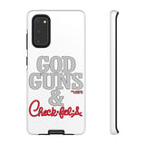 God, Guns and Chick-fil-A White Tough Case