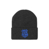 Back The Blue Knit Beanie