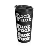 Fuck Antifa Stainless Steel Travel Mug