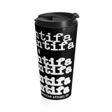 Fuck Antifa Stainless Steel Travel Mug