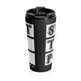 Support The Police Stainless Steel Travel Mug