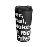 BMW & Right to Privacy Stainless Steel Travel Mug