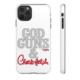 God, Guns and Chick-fil-A White Tough Case