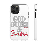 God, Guns and Chick-fil-A White Tough Case