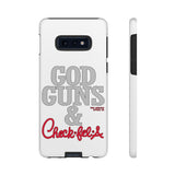 God, Guns and Chick-fil-A White Tough Case