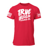 True American 2 Design Mens Tee