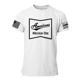 Americans Never Die Black Mens Tee