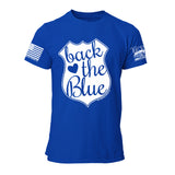 Back the Blue Shield Mens Tee