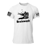 Brainwash White & Black Mens Tee