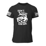 Dont Tread on Me White Snake Mens Tee