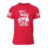 Dont Tread on Me White Snake Mens Tee