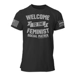 Feminist Socialist Matrix Mens Tee