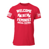 Feminist Socialist Matrix Mens Tee