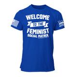 Feminist Socialist Matrix Mens Tee