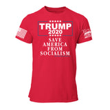 Save America From Socialism Mens Tee