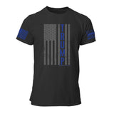 Trump Support Police Flag Mens Tee