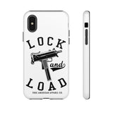 Lock & Load White Tough Case