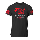 Armed to the Teeth 1776 Mens Tee