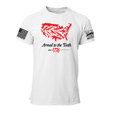 Armed to the Teeth 1776 Mens Tee