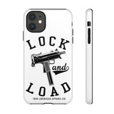 Lock & Load White Tough Case