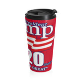 Trump 2020 Campaign Stainless Steel Travel Mug