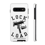 Lock & Load White Tough Case