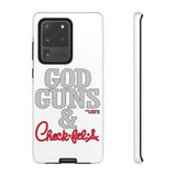 God, Guns and Chick-fil-A White Tough Case