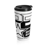 NOPE White Stainless Steel Travel Mug