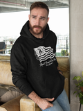 Don't Tread on Me White Flag Hoodie