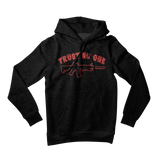 Trust No One AR-15 Red Hoodie