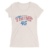 Trump 45 Western Tee