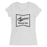 Americans Never Die Black Tee