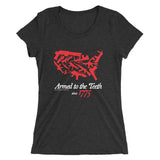 Armed to the Teeth 1776 White Tee