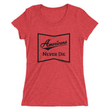 Americans Never Die Black Tee