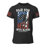 Paid For With Blood Mens Tee