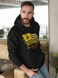 Dont Tread on Me Gold Flag Hoodie