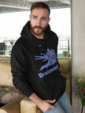 Brainwash Blue Hoodie