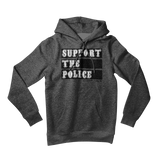 Support the Police Gray Hoodie